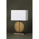 Colma 26 inch 15.00 watt Patina Brass Table Lamp Portable Light