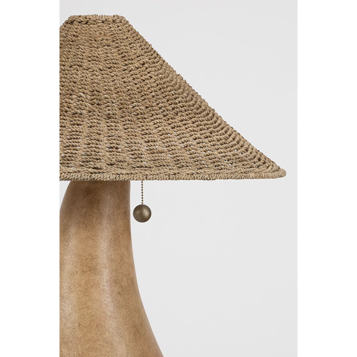 Seyla 29 inch 15.00 watt Patina Brass/Ceramic Ancient Terracotta Table Lamp Portable Light