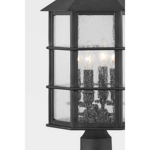 Lake County 4 Light 21 inch French Iron Post