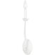 Reign 1 Light 5 inch Gesso White ADA Wall Sconce Wall Light