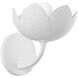 Arcata Wall Sconce Wall Light in Gesso White