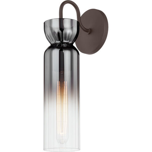 Julian 1 Light Bronze Wall Sconce Wall Light