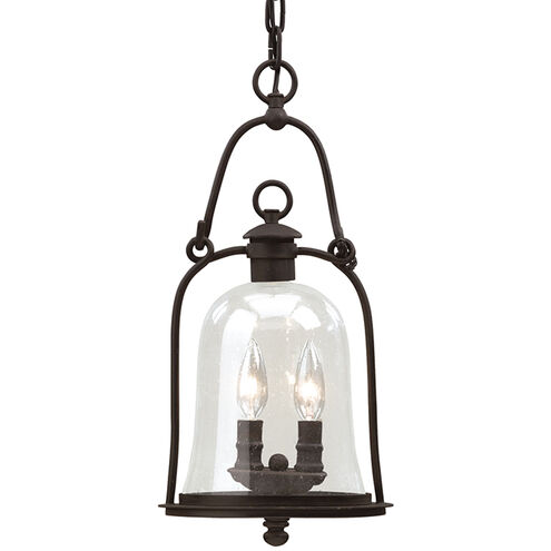 Owings Mill 2 Light 9 inch Natural Bronze Outdoor Pendant