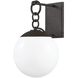 Stormy 1 Light 17 inch French Iron Outdoor Wall Sconce