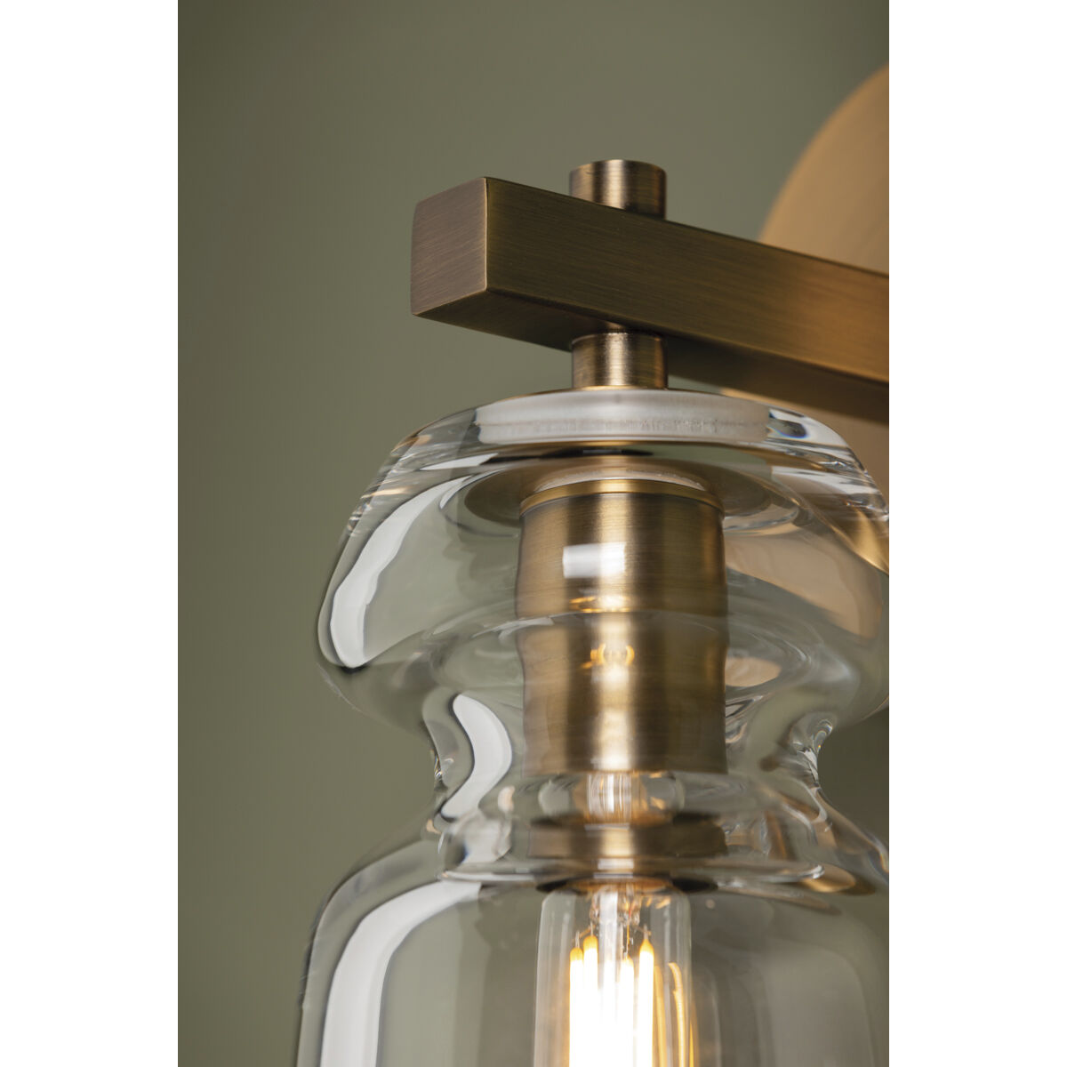 Trey 1 Light 4.75 inch Patina Brass Wall Sconce Wall Light