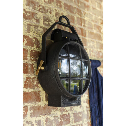 Point Lookout 2 Light 19.25 inch Aged Silver Outdoor Wall Sconce