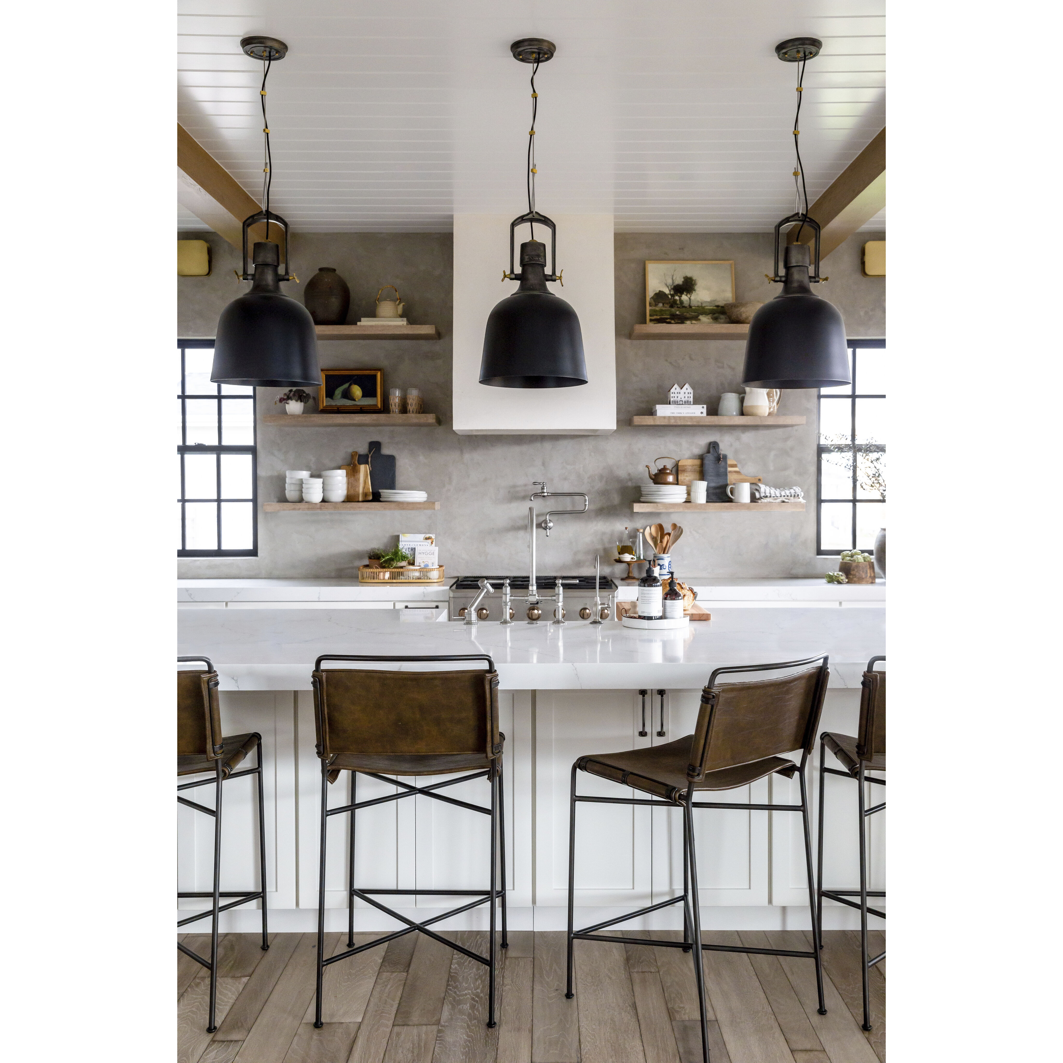 Hangar 31 1 Light 15.5 inch Soft Black Pendant Ceiling Light