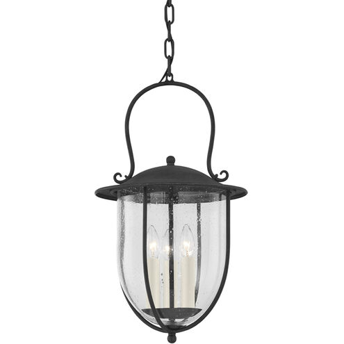 Monterey County 3 Light 12.75 inch French Iron Pendant Ceiling Light