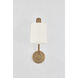 Rigby 1 Light 6 inch Patina Brass Wall Sconce Wall Light
