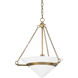 Amador 1 Light 20 inch Patina Brass Pendant Ceiling Light