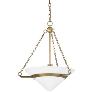 Amador 1 Light 20 inch Patina Brass Pendant Ceiling Light
