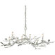 Aubrey 6 Light 42 inch Gesso White Chandelier Ceiling Light