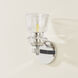 Trey 1 Light 4.75 inch Polished Nickel Wall Sconce Wall Light