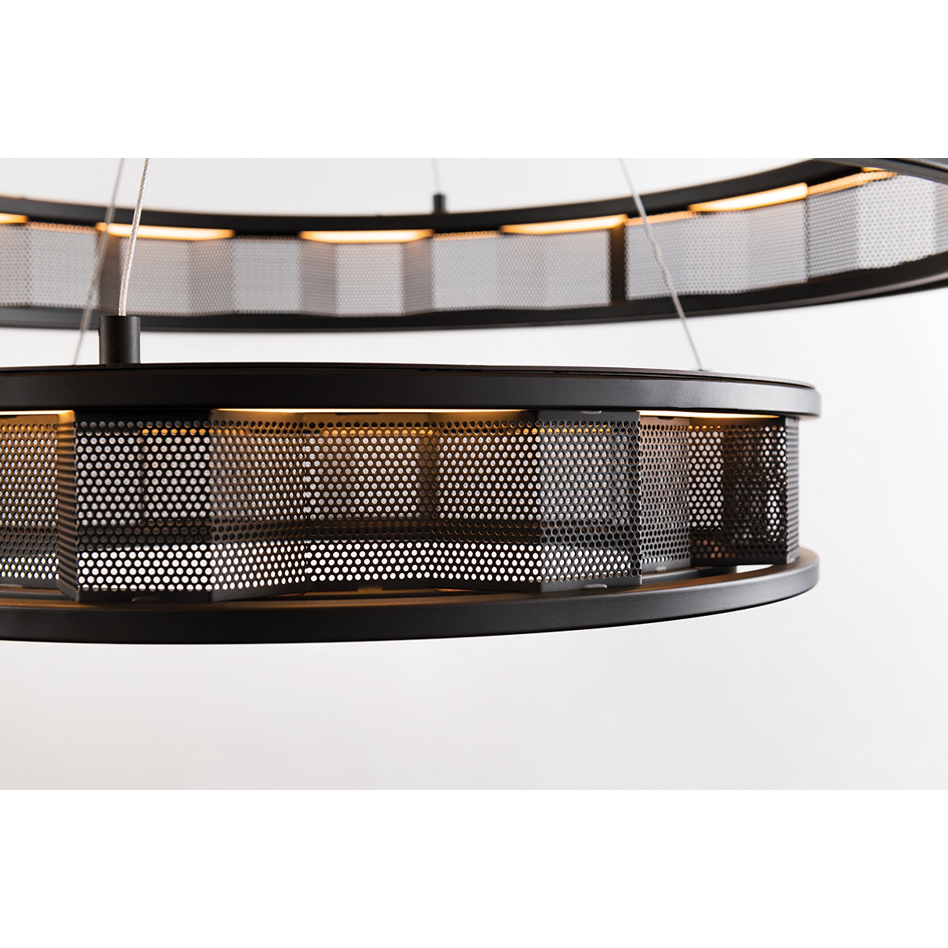 ブラック　シャンデリア Cassius 39.5 4 Light Chandelier Bronze | Kichler Lighting