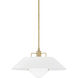 Otto 1 Light 21 inch Patina Brass Pendant Ceiling Light