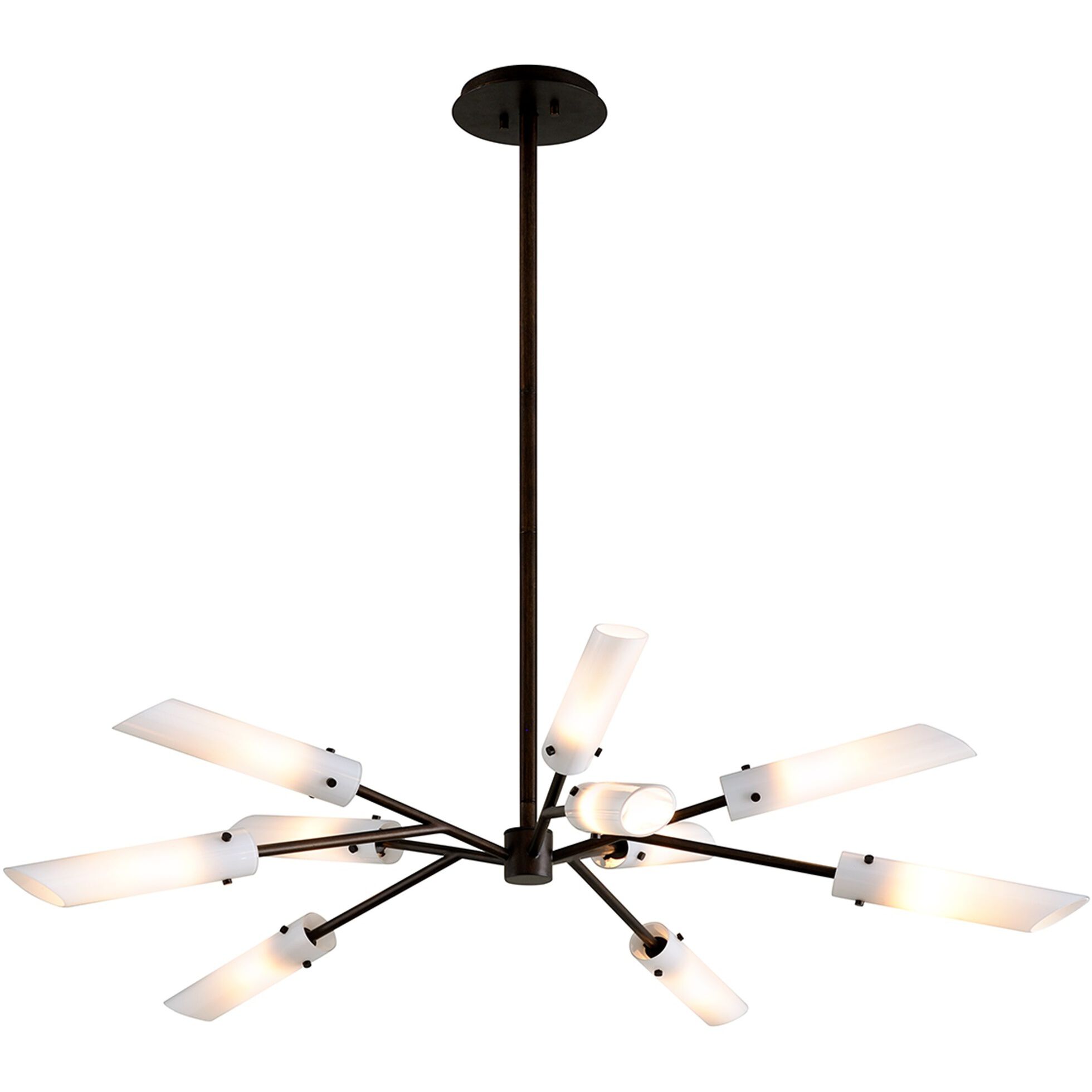 High Line 10 Light 45.75 inch Dark Bronze Chandelier Ceiling Light