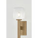 Axton 1 Light 5.25 inch Patina Brass Wall Sconce Wall Light