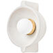 Modesto 1 Light 8 inch Vintage Gold Leaf Wall Sconce Wall Light