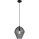 Wabi Sabi 1 Light 13 inch Black Pendant Ceiling Light