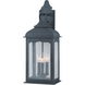 Henry Street 3 Light 23 inch Textured Bronze Outdoor Wall Sconce