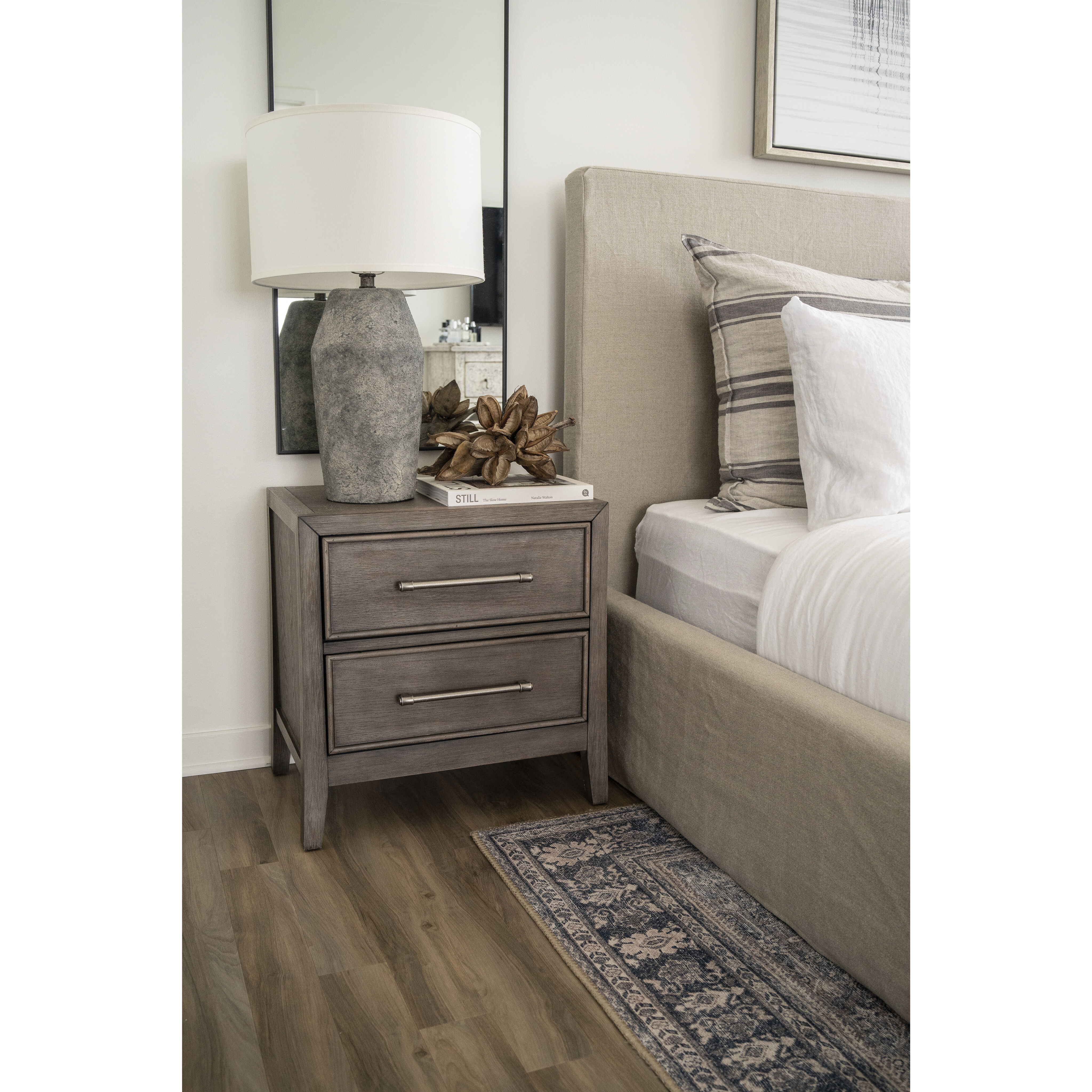 Artifact 27 inch 150.00 watt Moonstone Table Lamp Portable Light