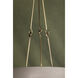 Archive 3 Light 25 inch Patina Brass Chandelier Ceiling Light