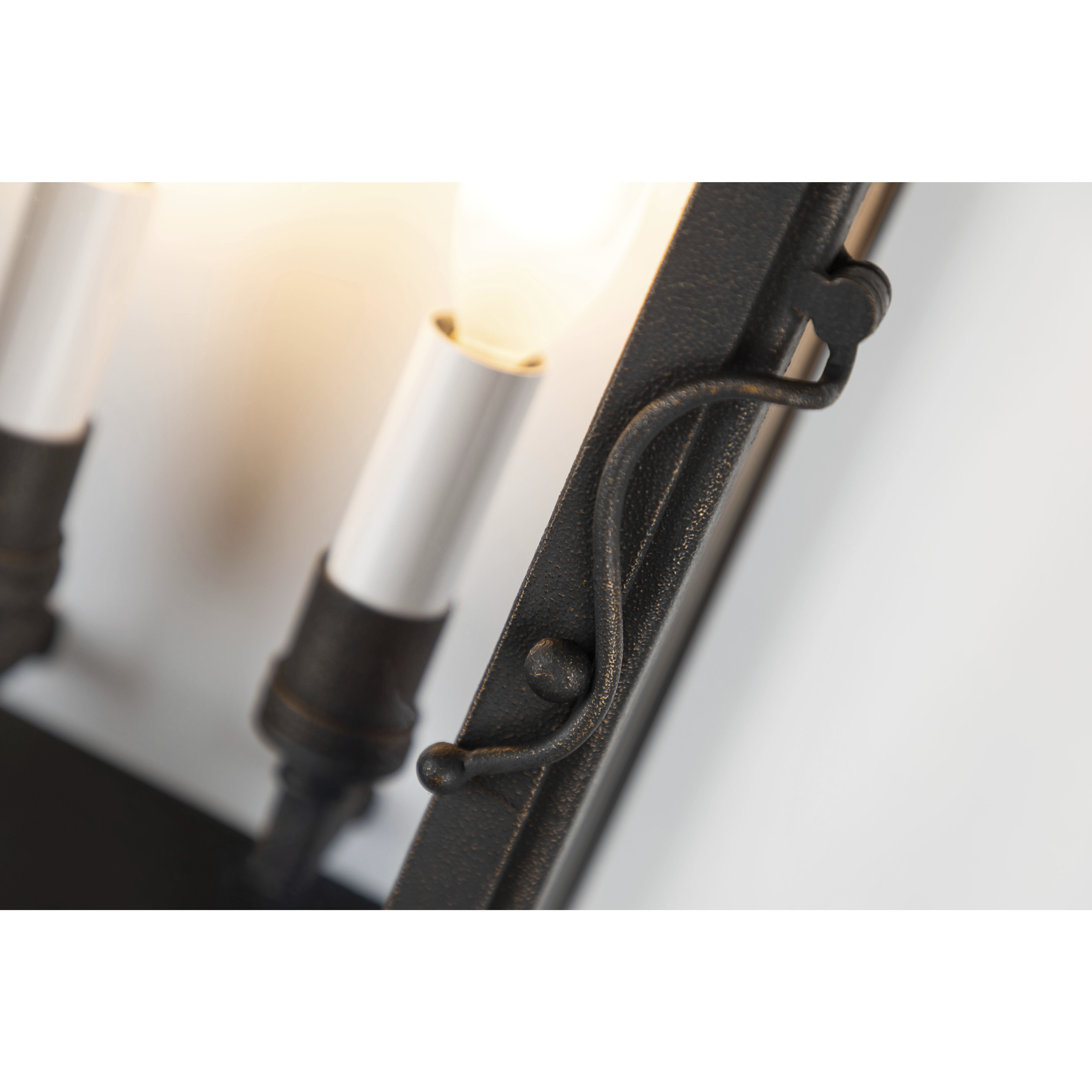 Vintage 2 Light 7 inch Vintage Bronze ADA Wall Sconce Wall Light