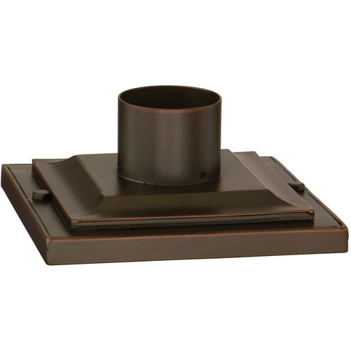 Pier Mount 9 inch Matte Black Pier Mount