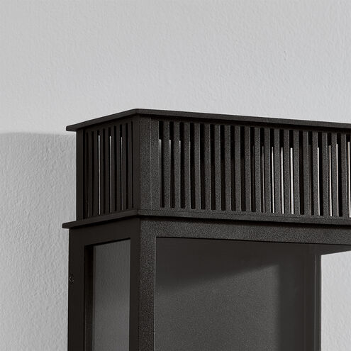 Gridley 2 Light 7.75 inch Textured Black Wall Sconce Wall Light