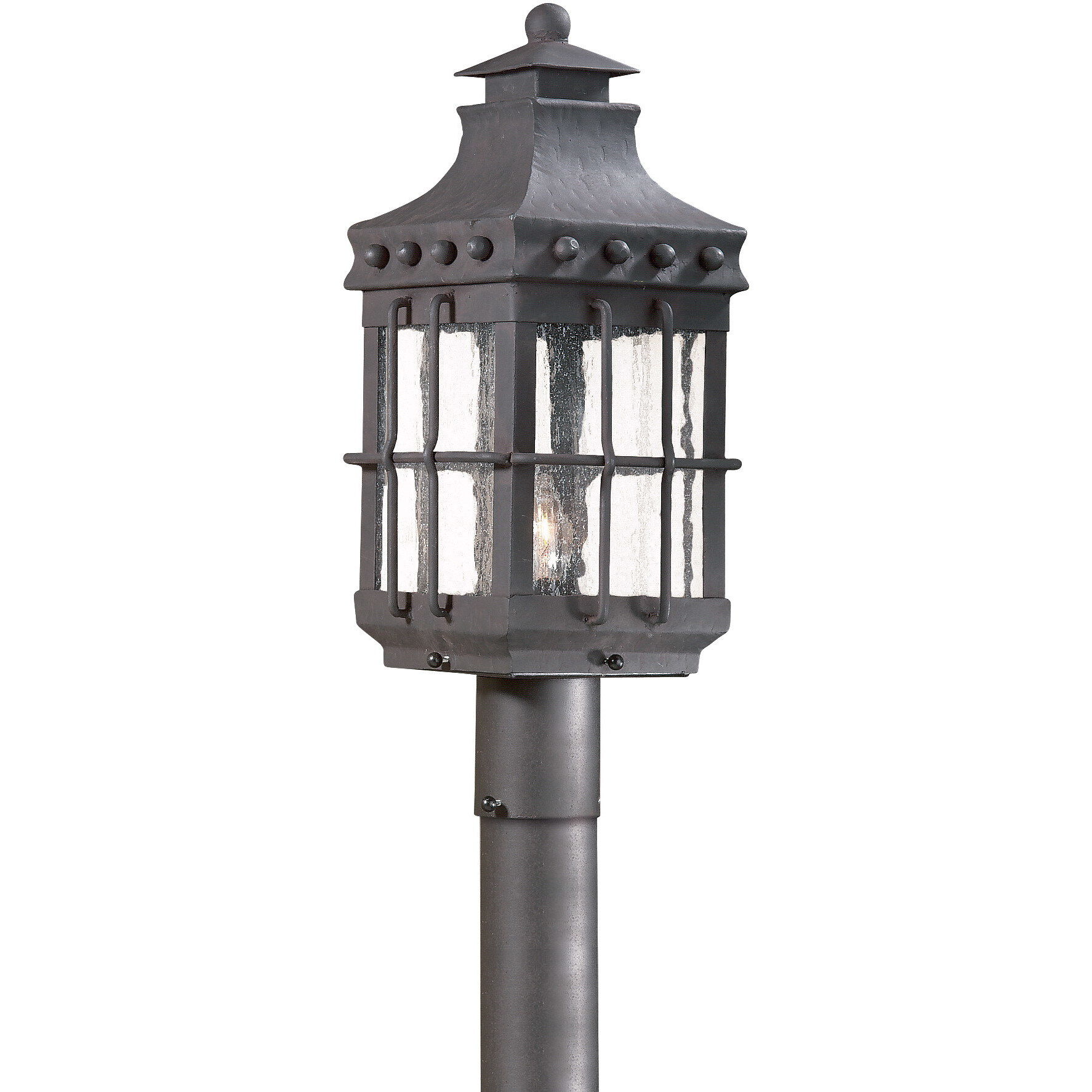 Bronze shop post light