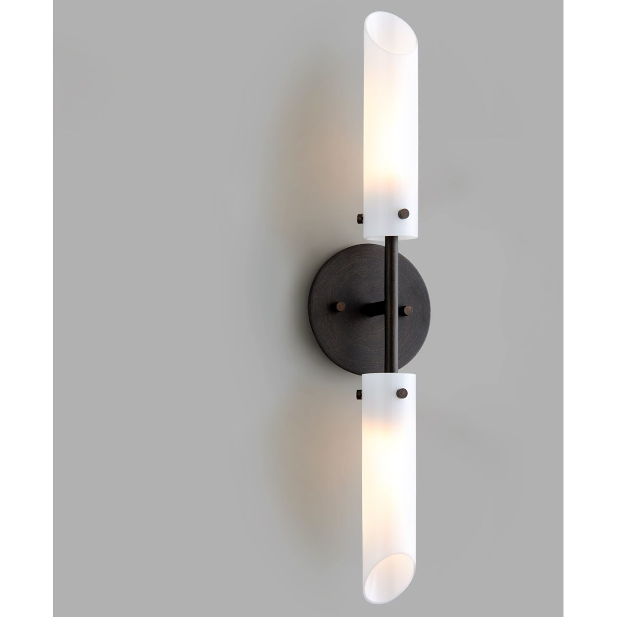 High Line 2 Light 22.25 inch Dark Bronze ADA Wall Sconce Wall Light