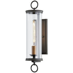 Aiden 1 Light 23 inch Bronze Outdoor Wall Sconce