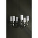 Gustine 6 Light 31 inch Forged Iron Chandelier Ceiling Light