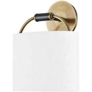Pete 1 Light 10 inch Patina Brass Wall Sconce Wall Light