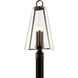 Adamson 3 Light 23.75 inch French Iron Post Lantern