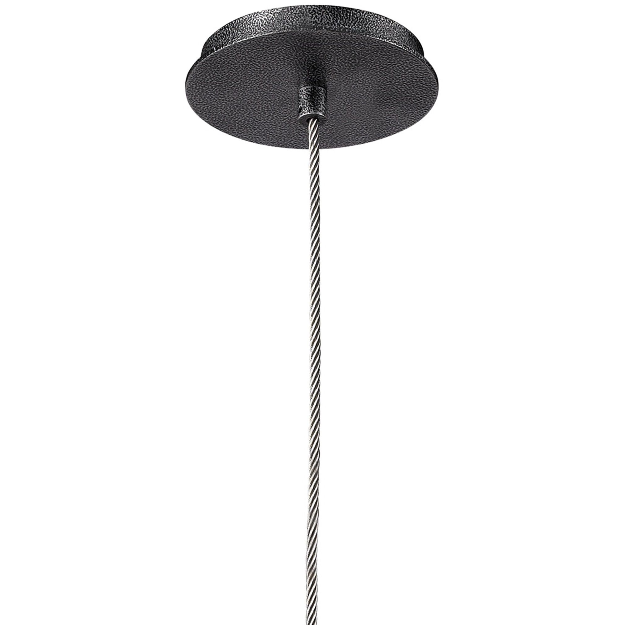 Menlo Park 1 Light 6 inch Old Silver Pendant Ceiling Light
