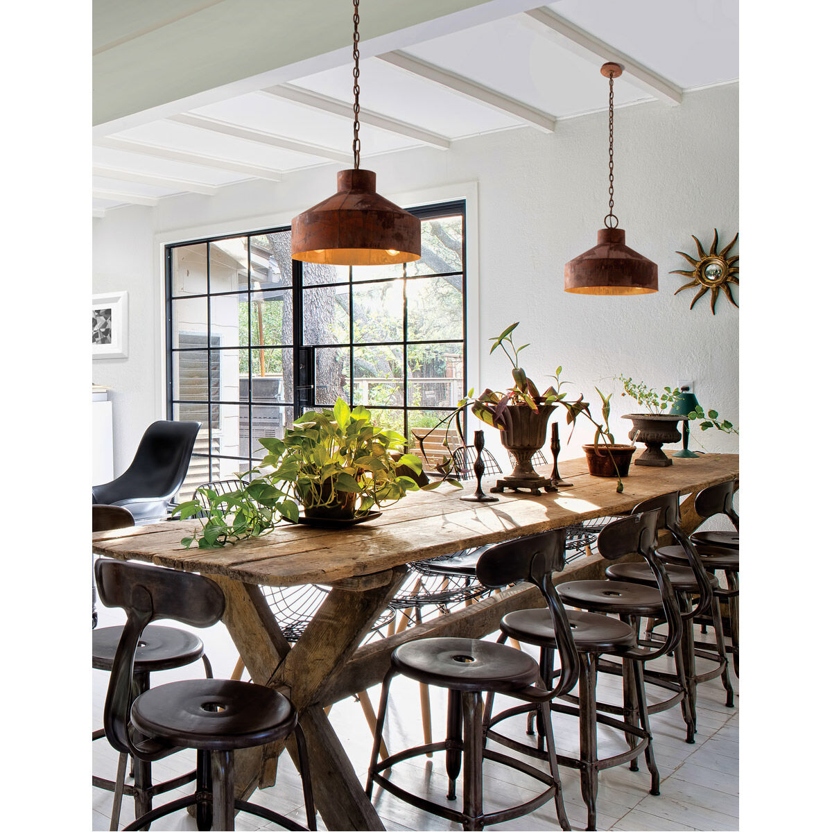 Rise &amp Shine 4 Light 26 inch Rust Patina Chandelier Ceiling Light