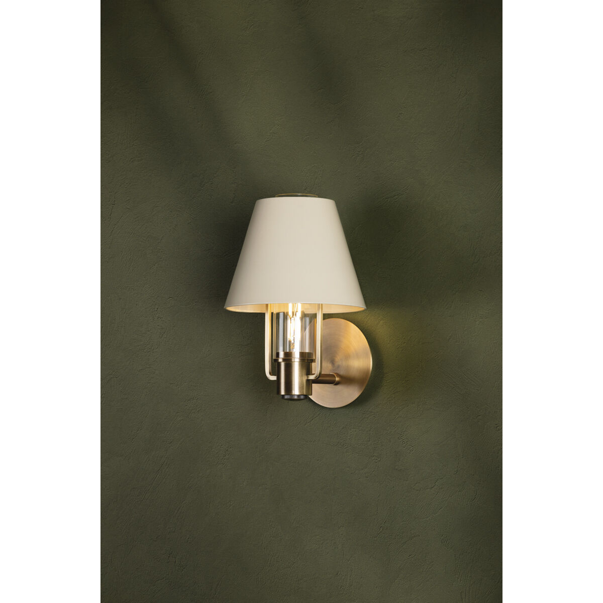 Kindle 1 Light 8.75 inch Patina Brass Wall Sconce Wall Light