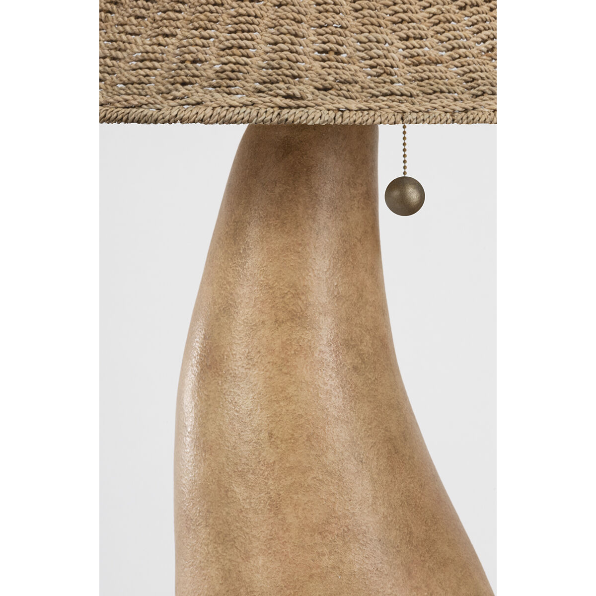 Seyla 29 inch 15.00 watt Patina Brass/Ceramic Ancient Terracotta Table Lamp Portable Light