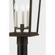 Soren 3 Light 25 inch Textured Bronze Post