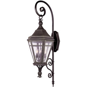 Morgan Hill 4 Light 46 inch Natural Rust Outdoor Wall Sconce
