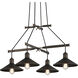 Mccoy 4 Light 34 inch Vintage Bronze Chandelier Ceiling Light