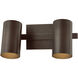Rueben 2 Light 12 inch Bronze Bath and Vanity Wall Light