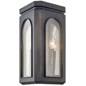 Alton 3 Light 17 inch Graphite Outdoor Wall Sconce