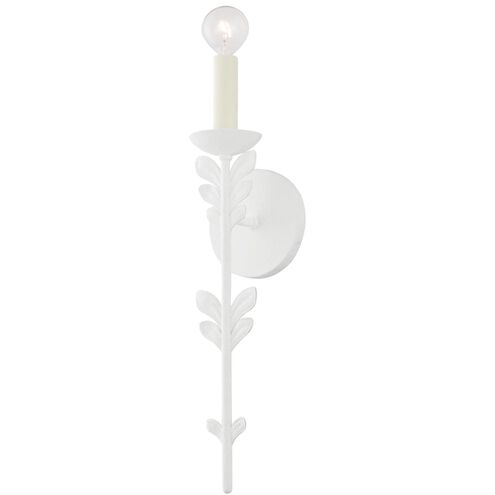 Florian 1 Light 5 inch Gesso White ADA Wall Sconce Wall Light