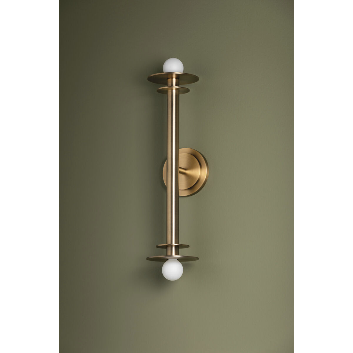 Arley 2 Light 5 inch Patina Brass Wall Sconce Wall Light