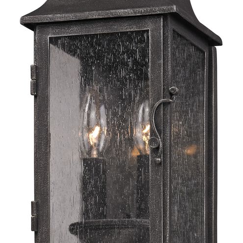 Larchmont 2 Light 18.75 inch Vintage Bronze Outdoor Wall Sconce