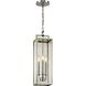 Beckham 3 Light 6 inch Polished Stainless Outdoor Pendant