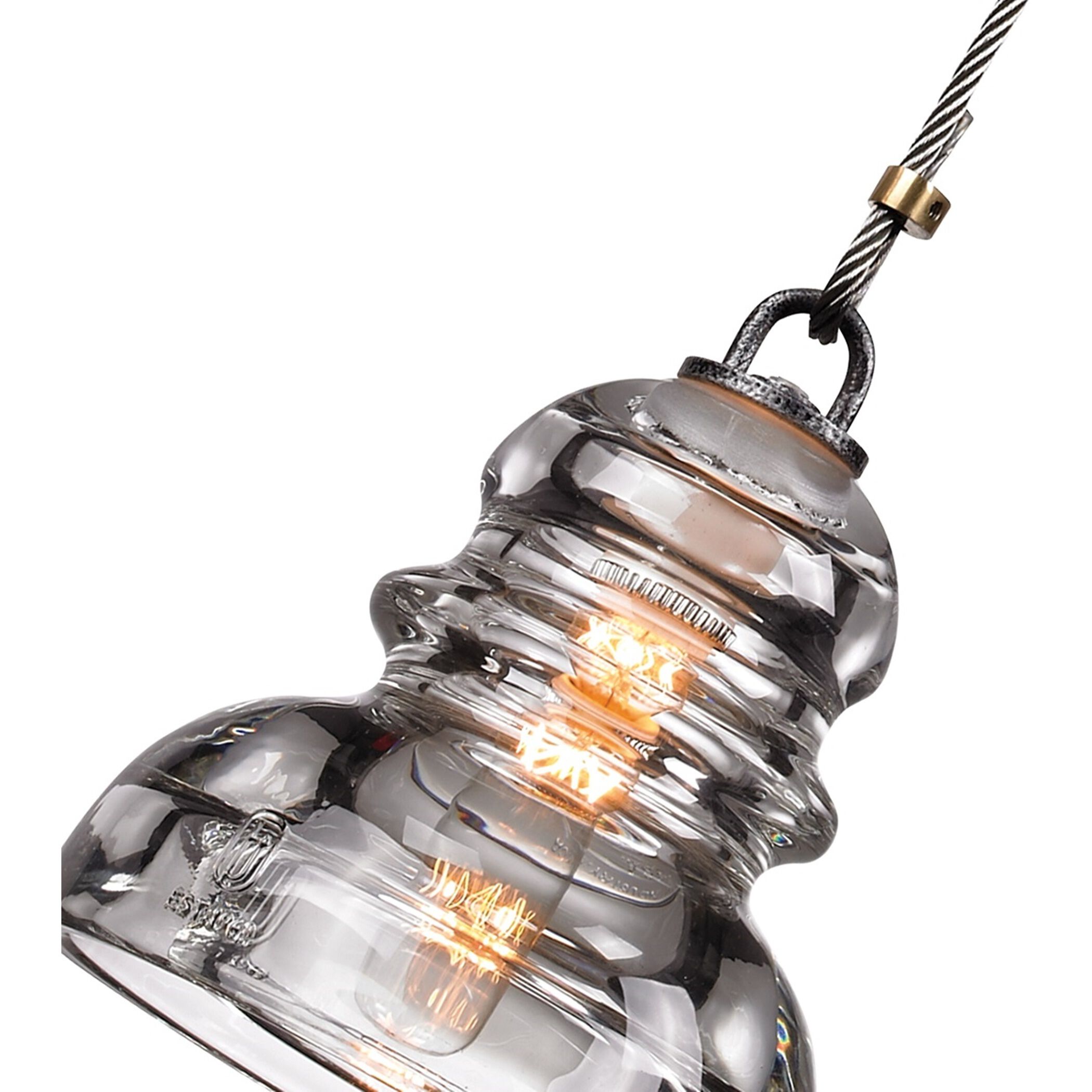 Menlo Park 1 Light 6 inch Old Silver Pendant Ceiling Light