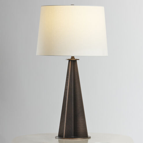 Finn 30 inch 15.00 watt Bronze Leaf Table Lamp Portable Light